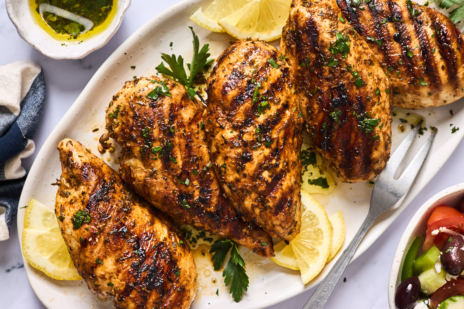 Grilled Greek Chicken