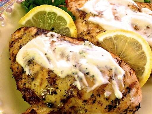 Grilled Lemon Yogurt Chicken